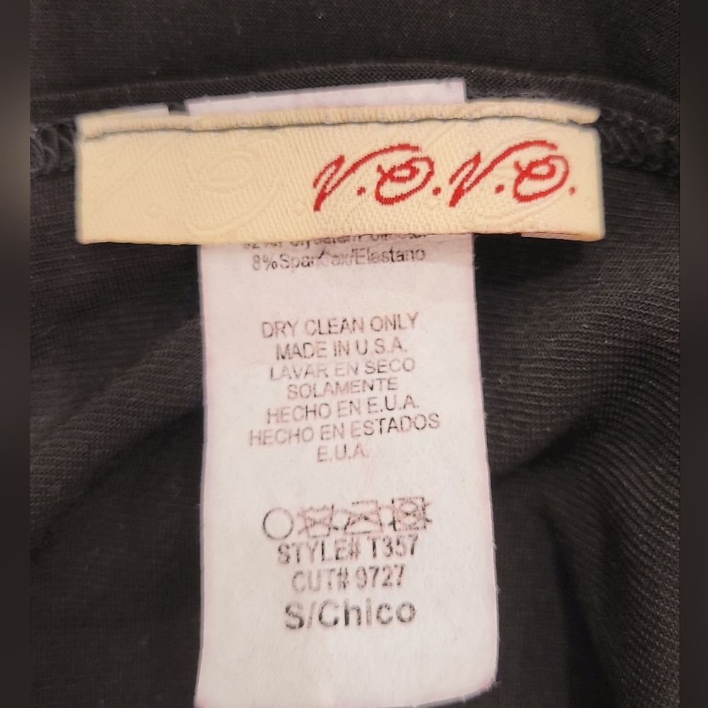 Renaissance Vovo Corset Style Black Sleeveless Top - Picture 4 of 5